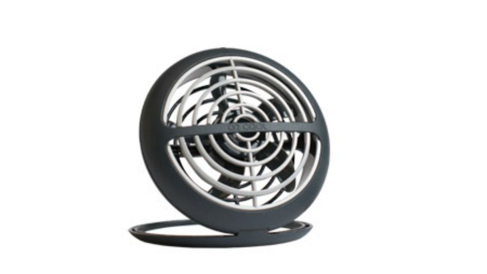 O2 Cool 3.5 Inch Portable USB Fan-Grey