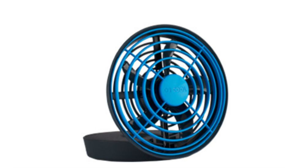 O2 Cool 5 Inch Portable USB Fan-Blue