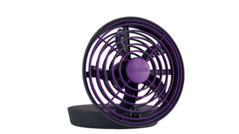 O2 Cool 5 Inch Portable USB Fan-Purple