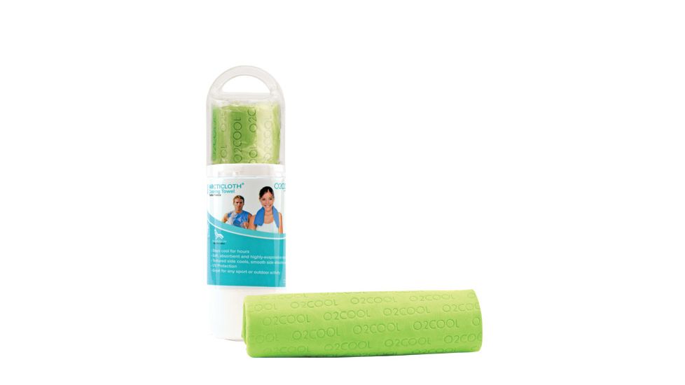 O2 Cool ArcticCloth Sport Towel-Green
