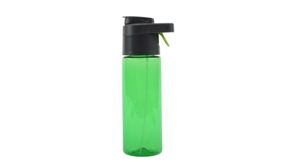 O2 Cool Mist N Sip Prism Water Bottle - 24 oz-Green