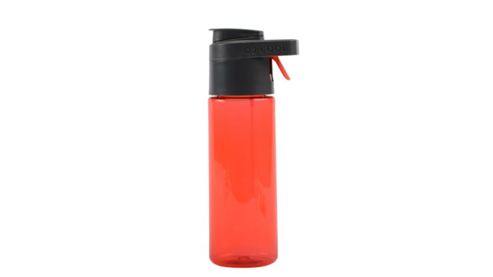 O2 Cool Mist N Sip Prism Water Bottle - 24 oz-Melon