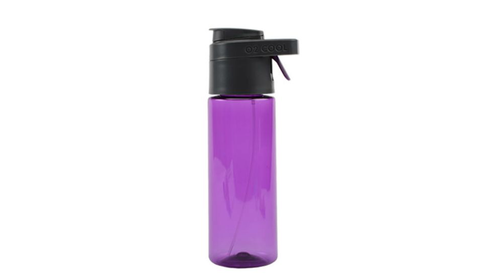 O2 Cool Mist N Sip Prism Water Bottle - 24 oz-Purple