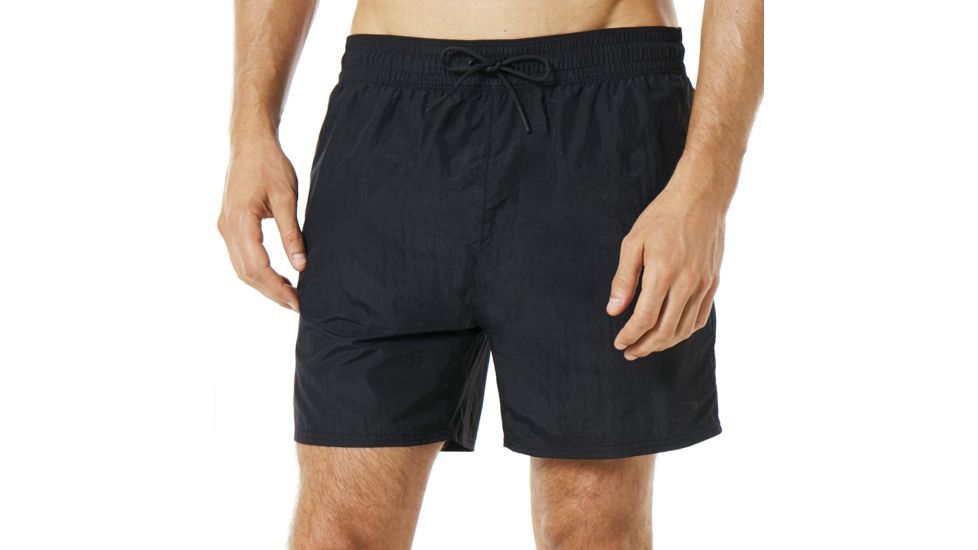 Oakley 16 Inches Solid Boardshort - Mens, Blackout, Medium 482403-02E-M