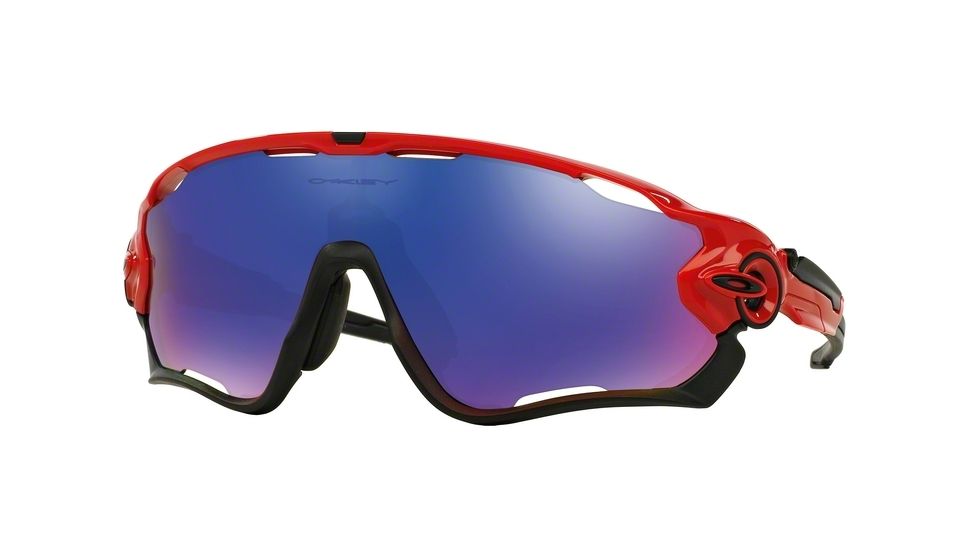 Oakley A JAWBREAKER OO9270 Sunglasses 927003-31 - Redline Frame, Positive Red Iridium Lenses