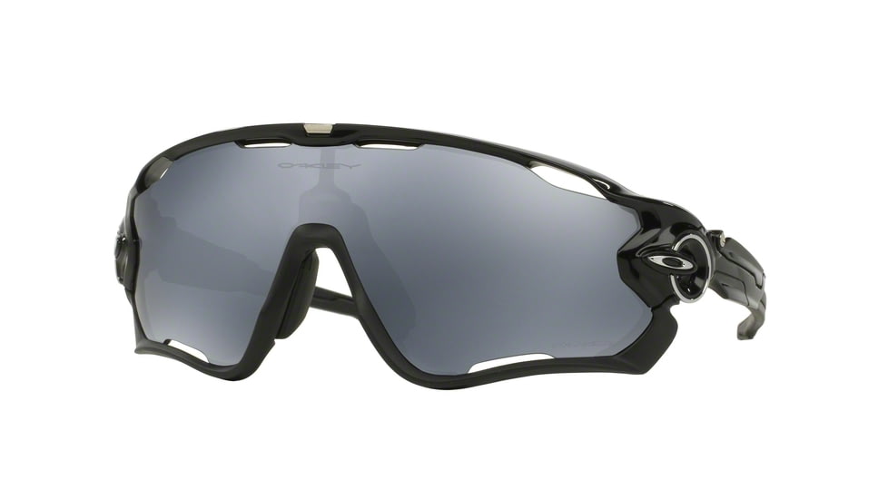 Oakley A JAWBREAKER OO9270 Sunglasses 927005-31 - Polished Black Frame, Black Iridium Polarized Lenses