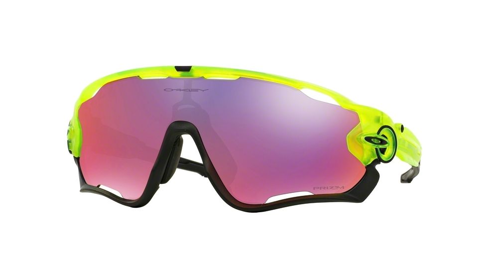 Oakley A JAWBREAKER OO9270 Sunglasses 927008-31 - Uranium Frame, Prizm Road Lenses