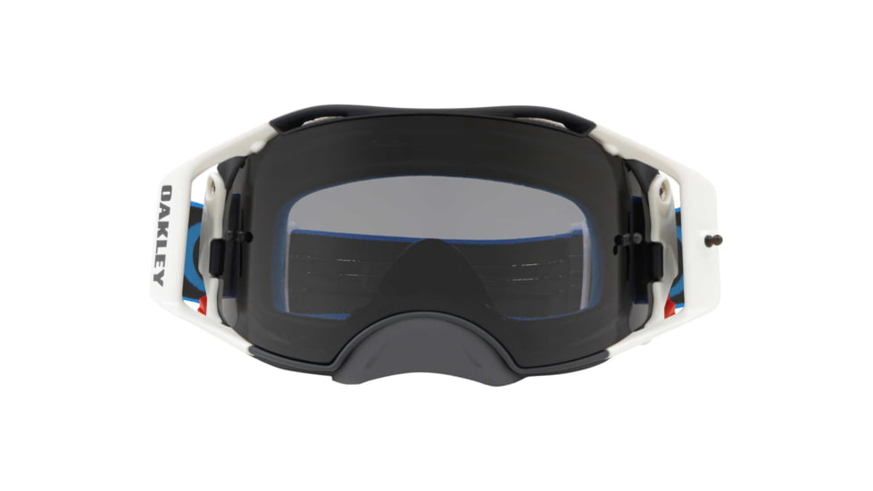 Oakley Airbrake MX Goggles w/Dark Grey, Blue, OO7046-73