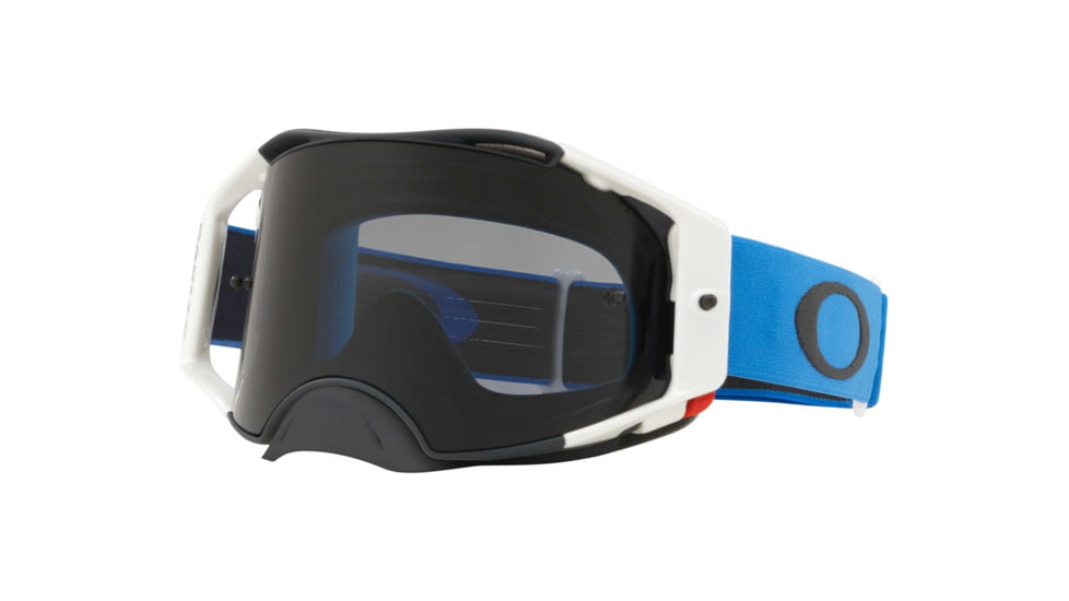 Oakley Airbrake MX Goggles w/Dark Grey, Blue, OO7046-73