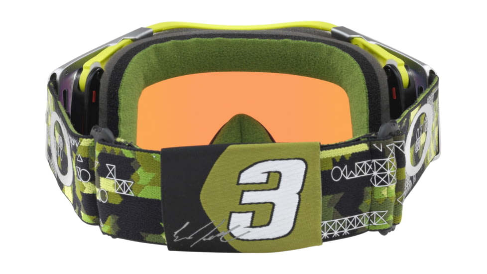 Oakley Airbrake MX Goggles w/Prizm MX Jade, Green, OO7046-51