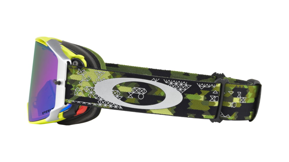 Oakley Airbrake MX Goggles w/Prizm MX Jade, Green, OO7046-51