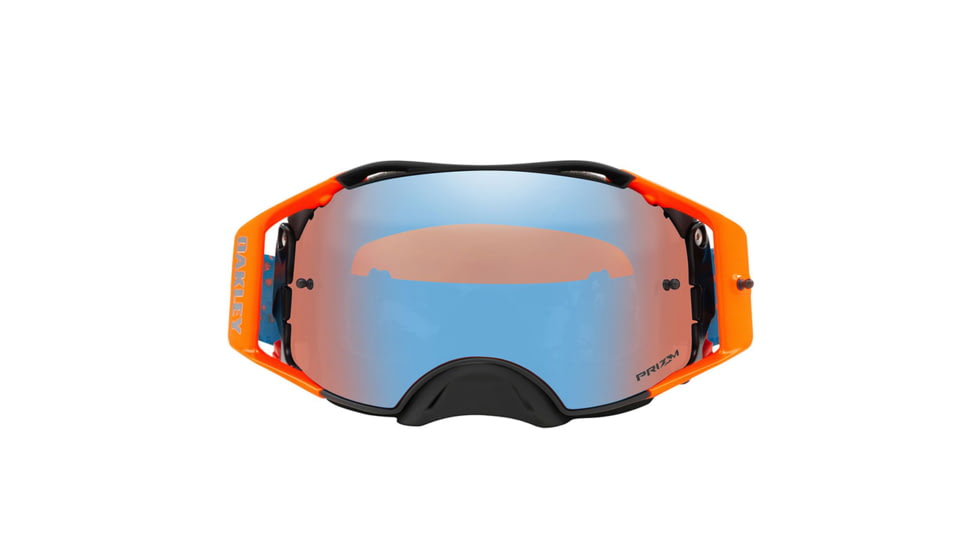 Oakley Airbrake MX Goggles w/Prizm MX Sapphire, Camo Vine/Orange/Blue, OO7046-79