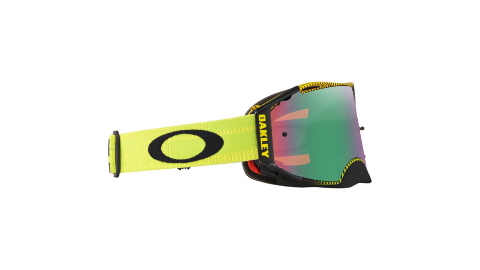 Oakley Airbrake MX Goggles w/PrizmMX Jade, Green/Yellow, OO7046-76