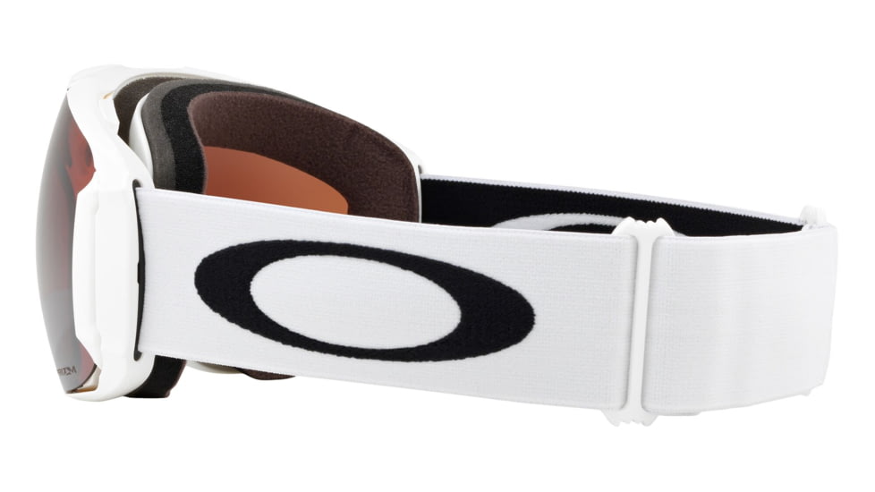 Oakley Airbrake XL, Prizm Black Iridium/Prizm HI Pink Iridium, Polished White, OO7071-12