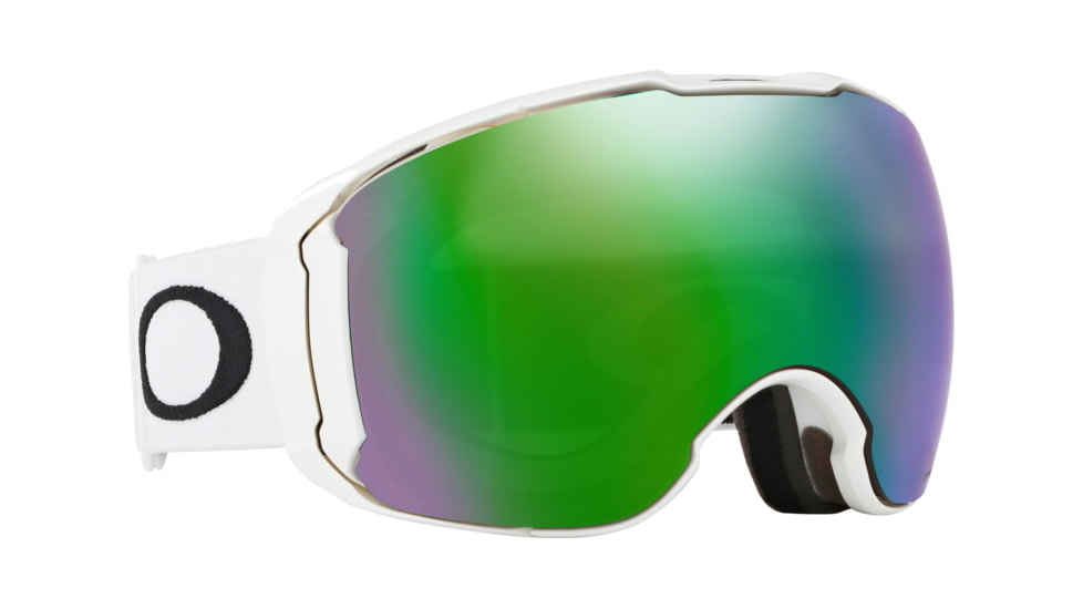 Oakley Airbrake XL, Prizm Jade Iridium/Prizm Sapphire Iridium, Polished White, OO7071-09