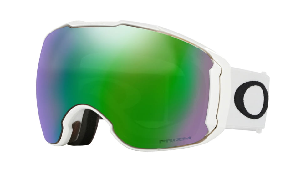 Oakley Airbrake XL, Prizm Jade Iridium/Prizm Sapphire Iridium, Polished White, OO7071-09