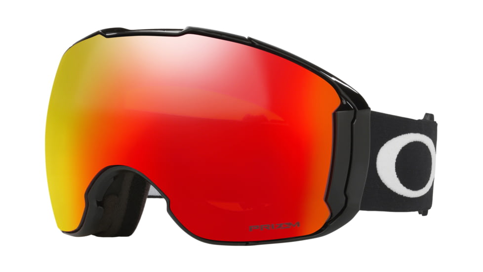 Oakley Airbrake XL Snow Goggle w/Prizm Torch Iridium &amp; Prizm Sapphire Iridium, Jet Black, OO7071-02