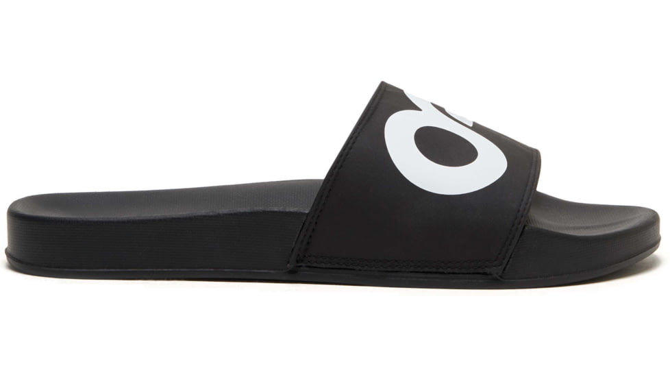 Oakley B1B Slide Sandals, Mens, Blackout, 8.5, FOF100095-02E-8.5