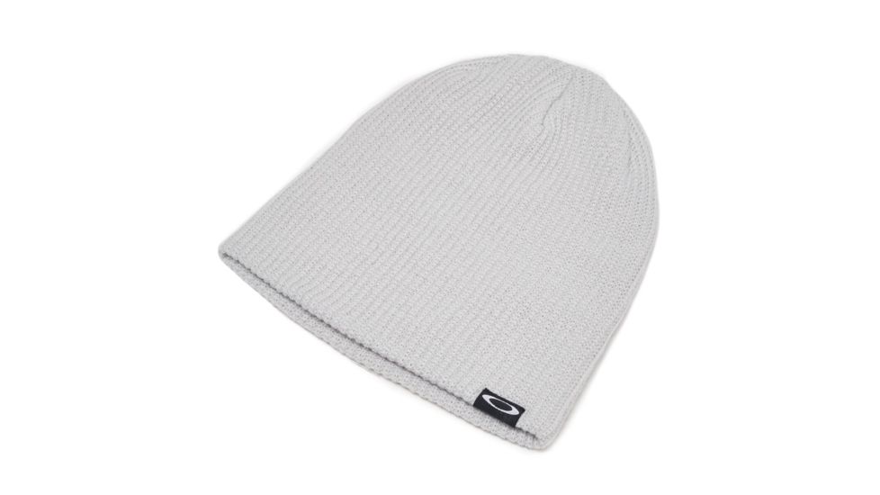 Oakley Backbone Beanie - Mens, Light Grey, One Size, 911537-202-U