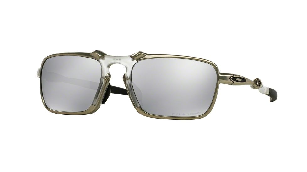 Oakley BADMAN A OO6035 Sunglasses 603503-56 - X Ti Frame, Chrome Iridium Lenses