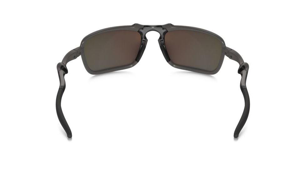 Oakley Badman Sunglasses Plasma Frame, Sapphire Iridium Polarized Lens-OO6020-04