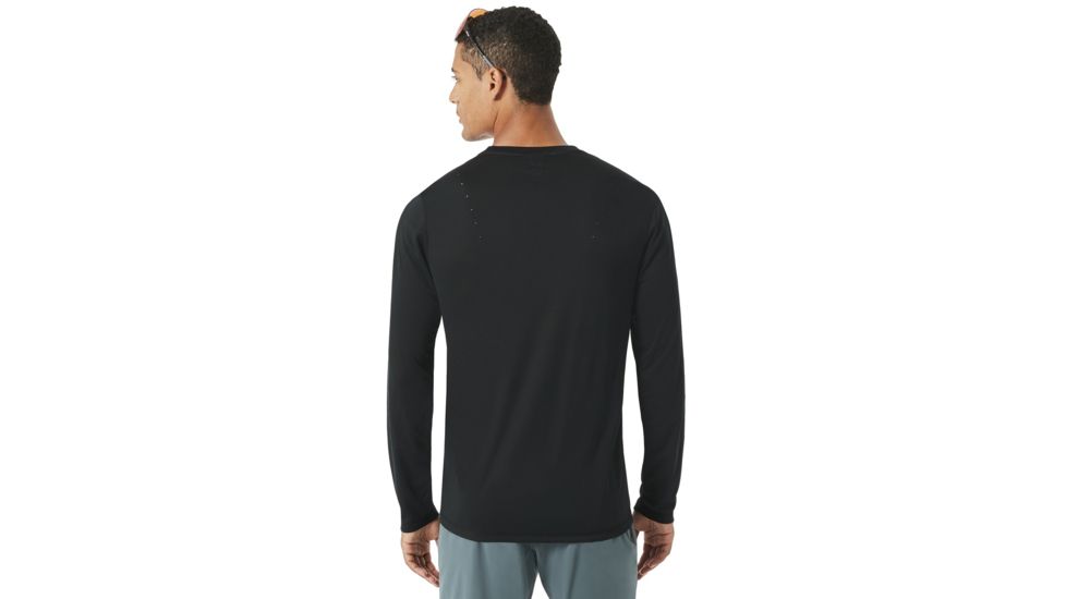Oakley Base Long Sleeve - Mens, Blackout, 2XL 434005-02E-XXL