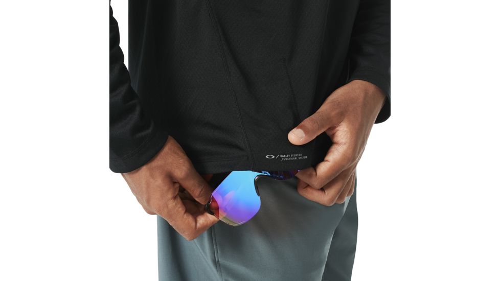 Oakley Base Long Sleeve - Mens, Blackout, 2XL 434005-02E-XXL