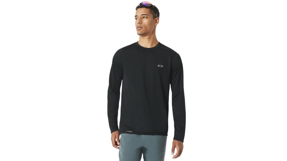Oakley Base Long Sleeve - Mens, Blackout, 2XL 434005-02E-XXL