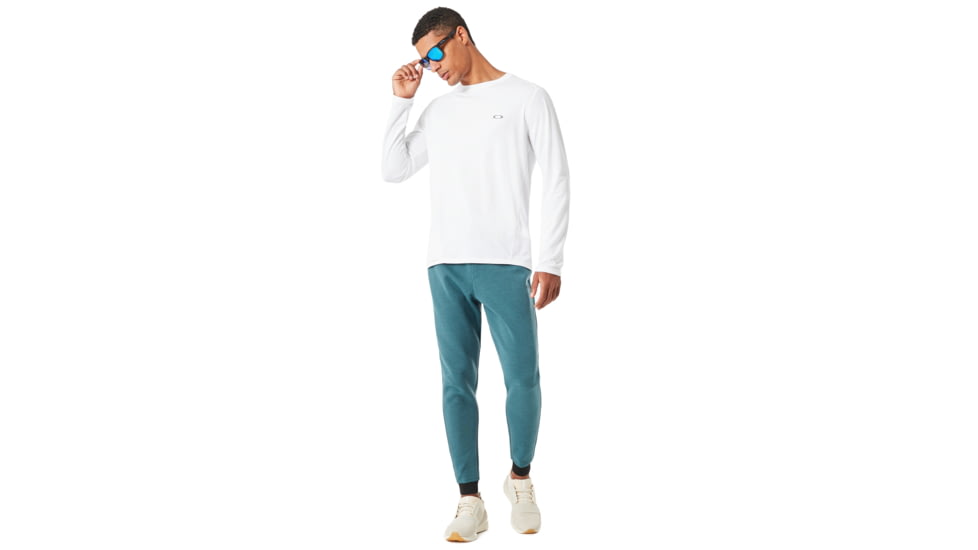 Oakley Base Long Sleeve - Mens, White, Medium, 434005-100-M
