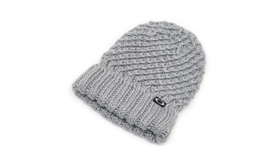 Oakley Beanie Mix Yarn - Womens, Alloy, One Size, 81493-27E-U