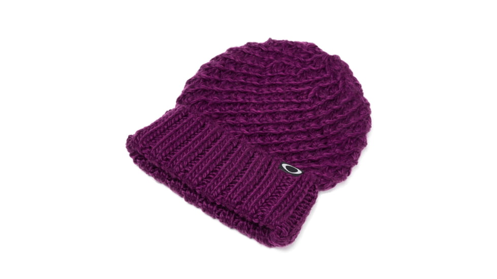 Oakley Beanie Mix Yarn - Womens, Burgundy, One Size, 81493-402-U