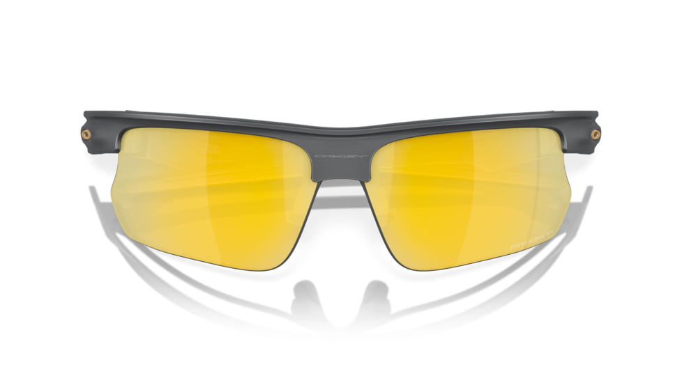 Oakley BiSphaera Sunglasses, Matte Carbon, PRIZM 24K Polarized, PRIZM 24K Polarized, OO9400-1268