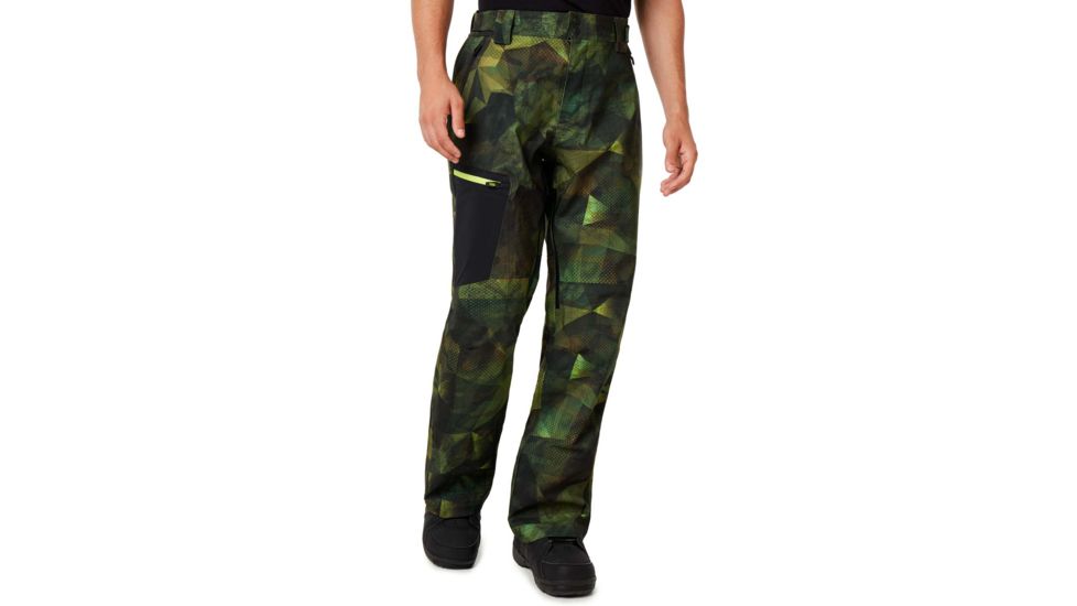 Oakley Black Forest Shell 3L 15K Pant - Mens, Geo Camo P, Large, 422598A-7GC-L
