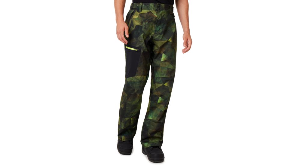 Oakley Black Forest Shell 3L 15K Pant - Mens, Geo Camo P, Small, 422598A-7GC-S