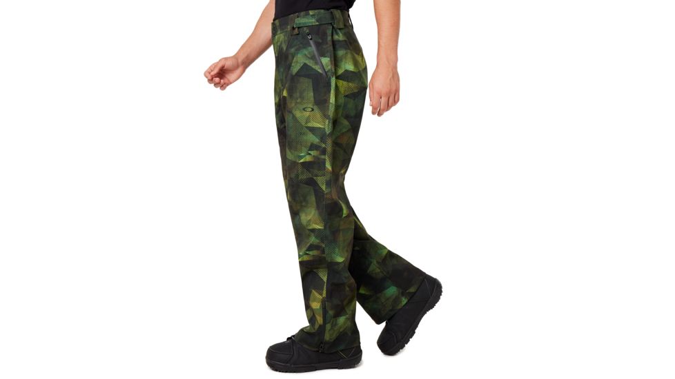 Oakley Black Forest Shell 3L 15K Pant - Mens, Geo Camo P, Small, 422598A-7GC-S