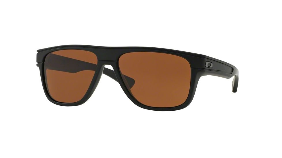 Oakley BREADBOX OO9199 Sunglasses 919904-56 - Matte Black Frame, Dark Bronze Lenses