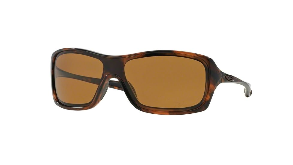 Oakley BREAK UP OO9202 Sunglasses 920206-25 - Tortoise Frame, Bronze Polar Lenses