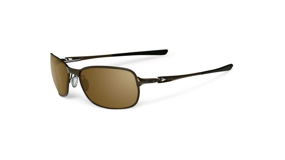 Oakley C Wire Earth Brown Frame w/ Tungsten Iridium Lenses Sunglasses OO4046-05