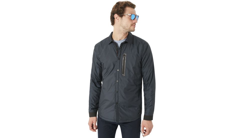 Oakley Canyon Long Sleeve Shirt Jacket - Mens, Blackout, Medium 401856-02E-M