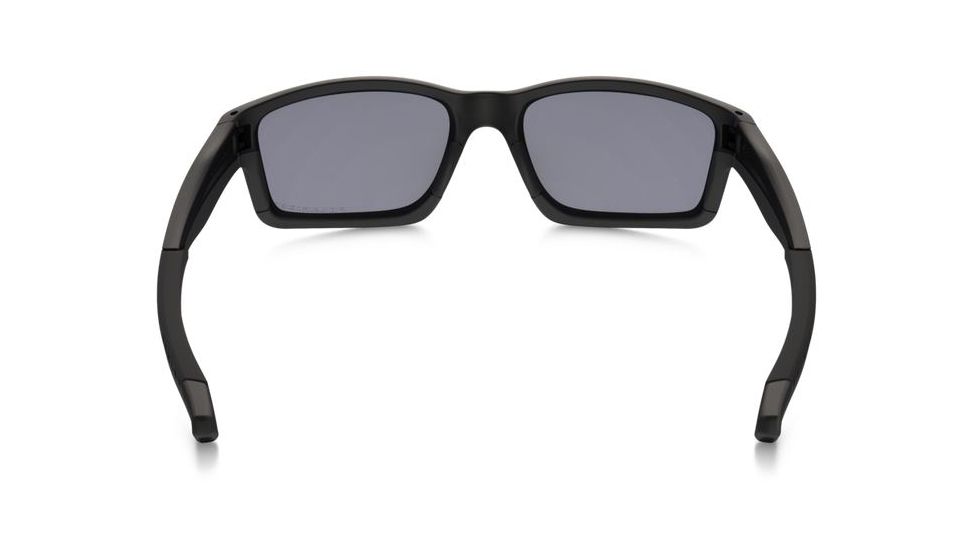 Oakley Chainlink Sunglasses Matte Black Frame, Grey Polarized Lens-OO9247-15