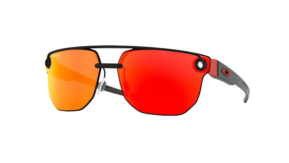 Oakley CHRYSTL OO4136 Sunglasses 413607-67 - , Prizm Ruby Lenses