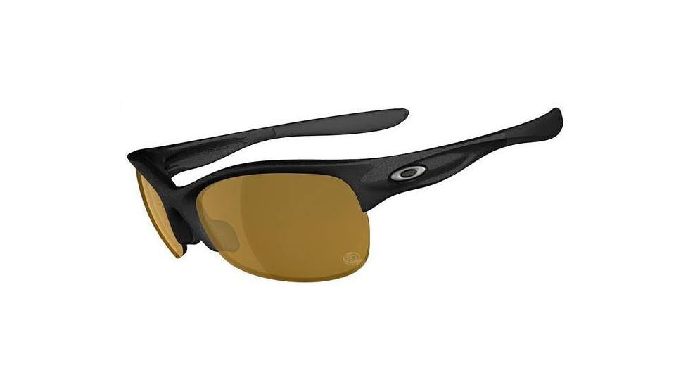 Oakley Commit AV Metallic Black Frame w/ Black Persimmon Iridium Transitions Lenses Sunglasses 03-794