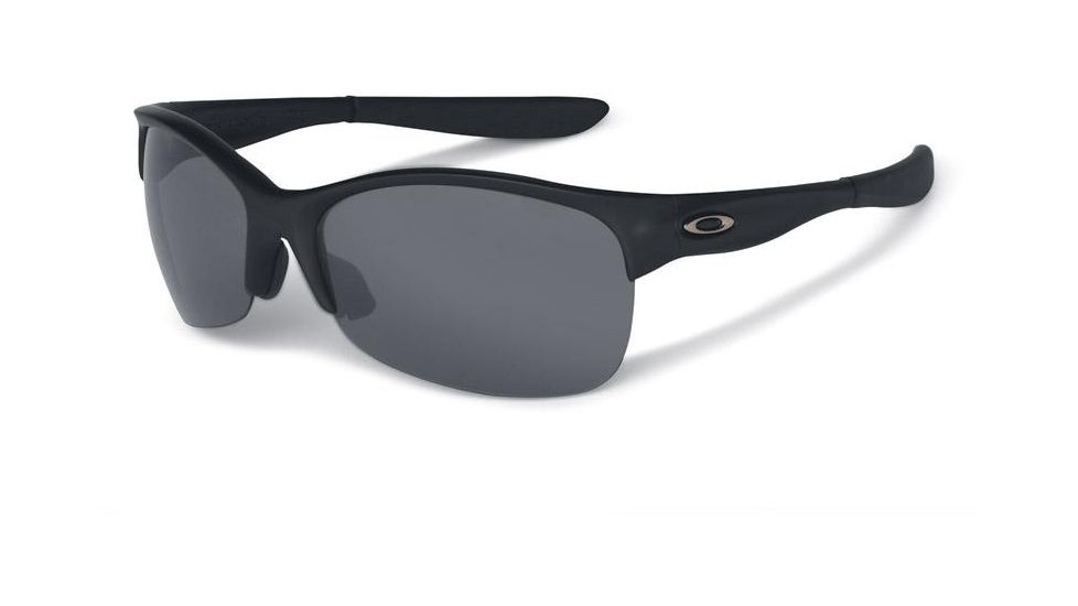 Oakley Commit AV Sunglasses, Matte Black Frame, Polarized Grey Lens 11-476