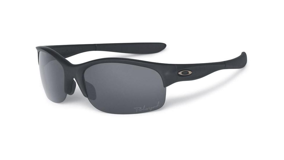 Oakley Commit SQ Sunglasses, Matte Black Frame, Grey Lens 11-467