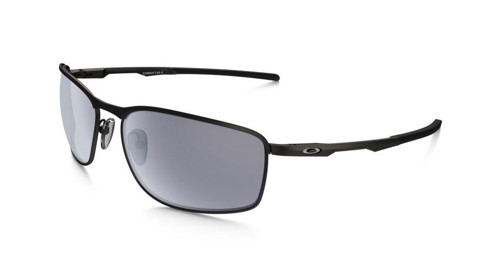 Oakley Conductor 8 Sunglasses Matte Black Frame, Grey Lens-OO4107-01