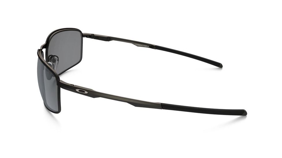Oakley Conductor 8 Sunglasses Matte Black Frame, Black Iridium Polarized Lens-OO4107-02