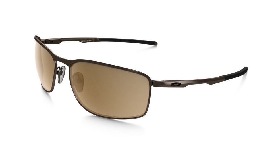 Oakley Conductor 8 Sunglasses Tungsten Frame, Tungsten Iridium Polarized Lens-OO4107-03