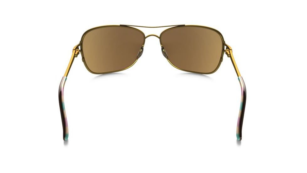 Oakley Conquest Sunglasses Satin Gold/Iris Frame, Tungsten Iridium Lens-OO4101-03