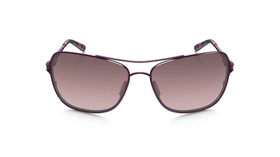 Oakley Conquest Sunglasses Satin Blackberry/Purple Moss Frame, G40 Black Gradient Lens-OO4101-05