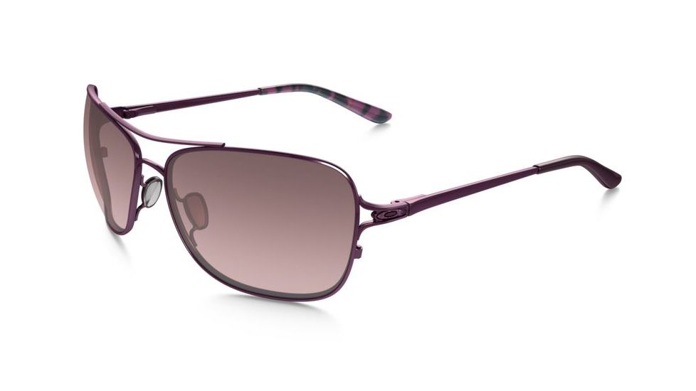 Oakley Conquest Sunglasses Satin Blackberry/Purple Moss Frame, G40 Black Gradient Lens-OO4101-05